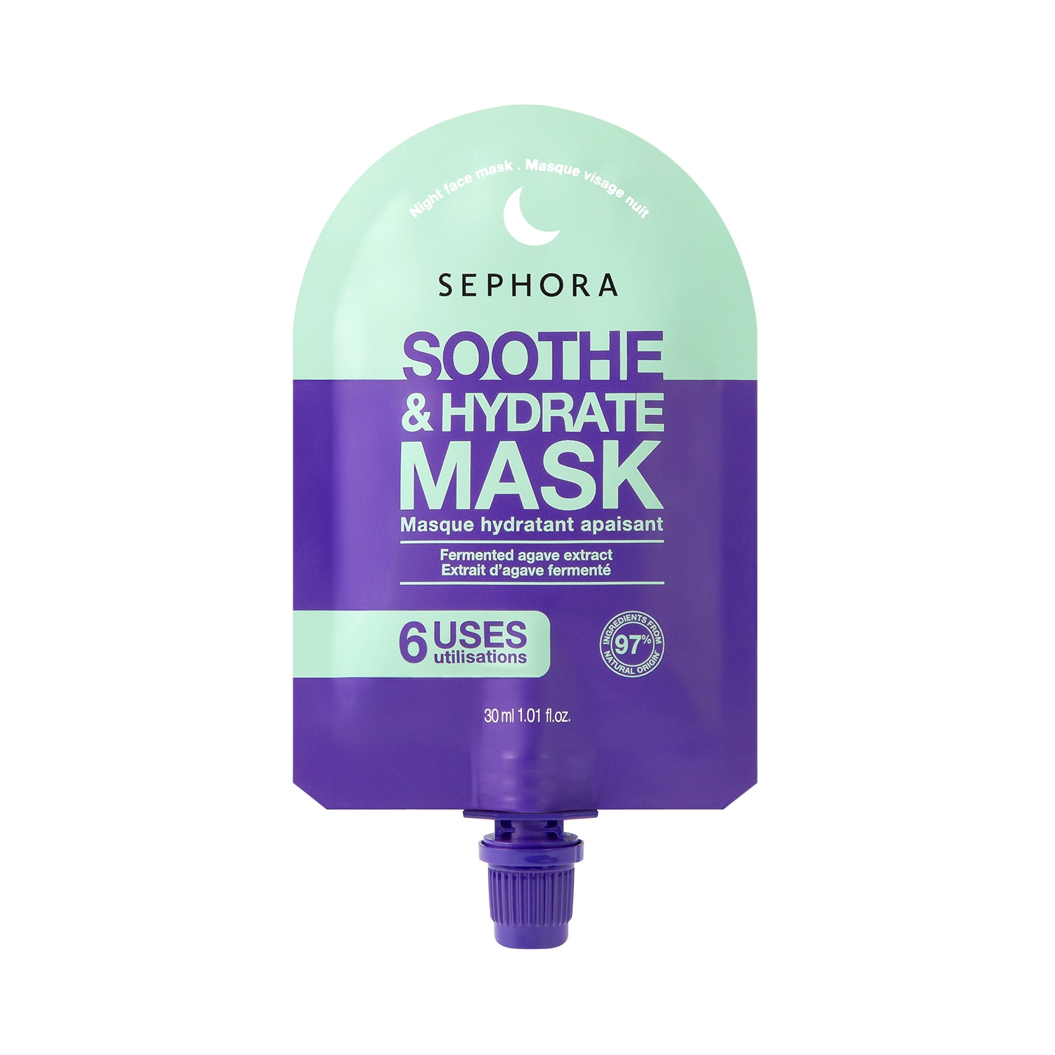 MASCARILLA FACIAL DE NOCHE (MASCARILLA TEXTURA GEL-CREMA ENVOLVENTE HIDRATANTE)